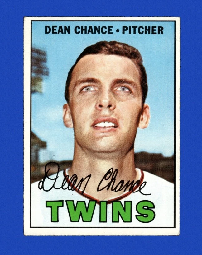 Dean Chance trading card