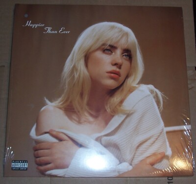 Billie Eilish: Happier Than Ever LP Cool Grey Colored Vinyl (2 Disks)