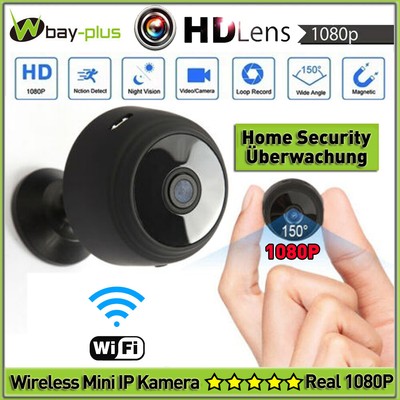 Mini Wifi Ip Kamera Wireless 1080p Hd Home Uberwachungkamera Nachtsicht Spy Cam Ebay