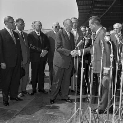 Adenauer West Berlin West Berlin West Germany West German chan- 1961 Old Photo
