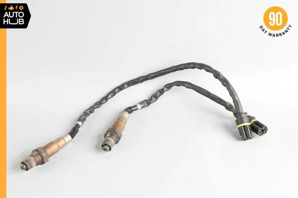 Mercedes W215 CL500 E430 передний левый или правый датчик кислорода лямбда комплект из 2 оригинальных - Изображение 2 из 4