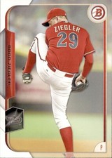 2015 BOWMAN PAPER ARIZONA DIAMONDBACKS - BRAD ZIEGLER #6