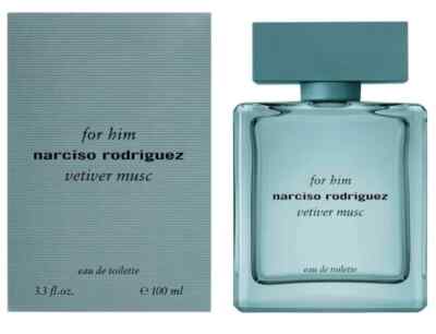  NEW 2024!! NARCISO RODRIGUEZ FOR HIM VETIVER MUSC  1.7 OZ SHIP FROM FRANCE