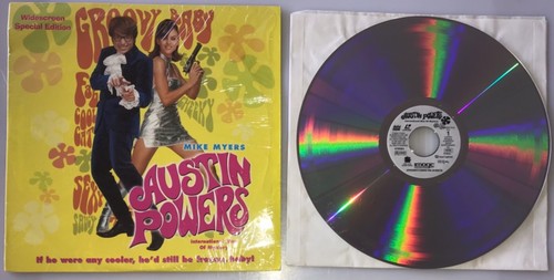 Wayne's World & Austin Powers International Man Of Mystery Laserdisc Lot (2) LD - Foto 5 di 15