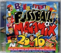 Ballermann Fuball Megamix 2016 - Various - 2 Cd - Neu / Ovp