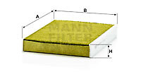 Mann-Filter FP 2433 Filter, Innenraumluft FÜR Ford Ford Asia & Oceania Ford Aust