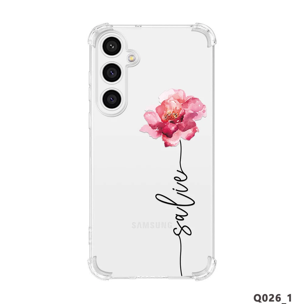 Phone Case For Samsung Galaxy S25 Ultra S24 A15 A16 A35 Personalised Clear Cover