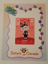 Punchy #050 Animal Crossing Amiibo Card Au...