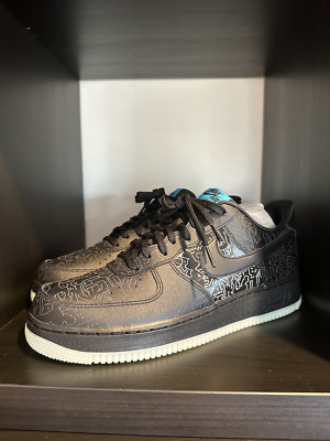 Size 11.5 - Nike Space Jam x Air Force 1 '07 Computer Chip