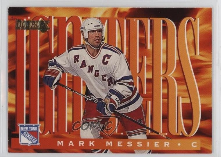 1995-96 Donruss Igniters 4489/5000 Mark Messier #5 HOF u0u