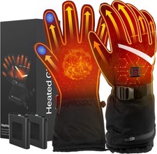 Beheizbare Handschuhe 7 5000mAh 2x Wiederaufl...