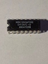 D41257C-12 NEC NMOS  RAM IC 256Kx1 120ns DIP-16