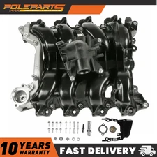 1X Upper Intake Manifold W/ Gasket For Ford 2009-10 F150 Lobo 10-14 E-150 E-250