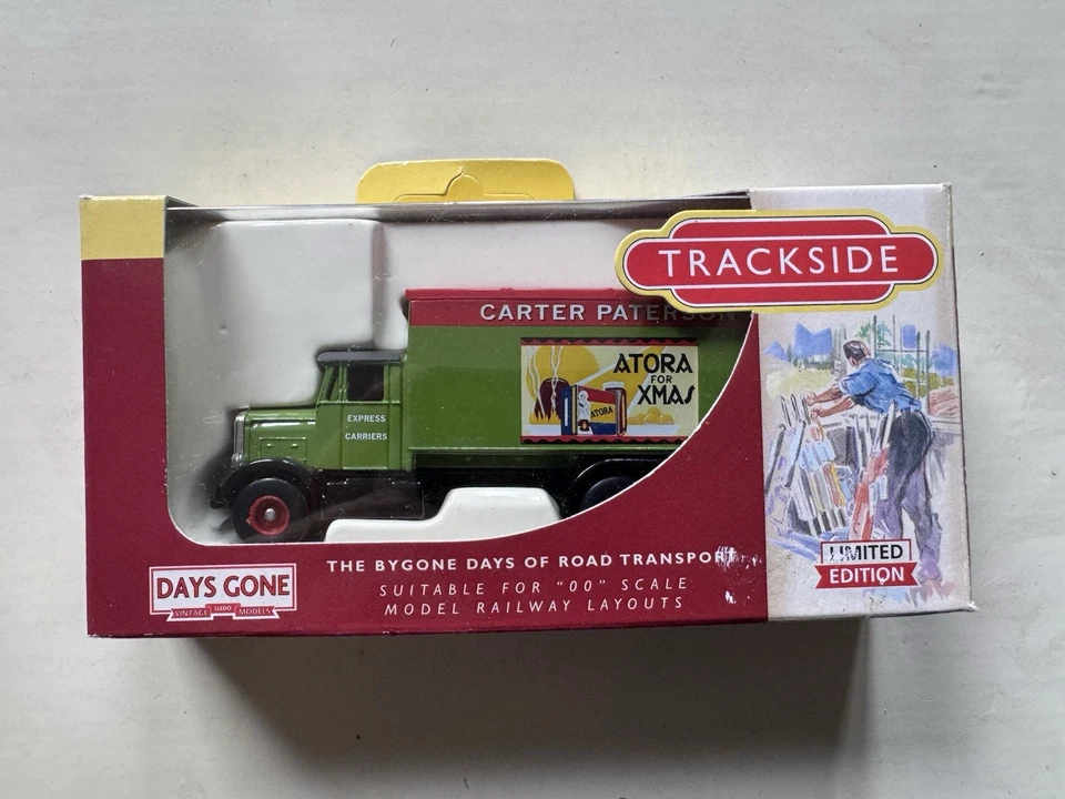 Lledo Trackside DG044036 Scammell 6-Wheel Box Van by Carter Paterson - Image 4 of 4