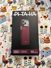Pitaka iPhone 17 Pro Edge Case Harvard Crimso...