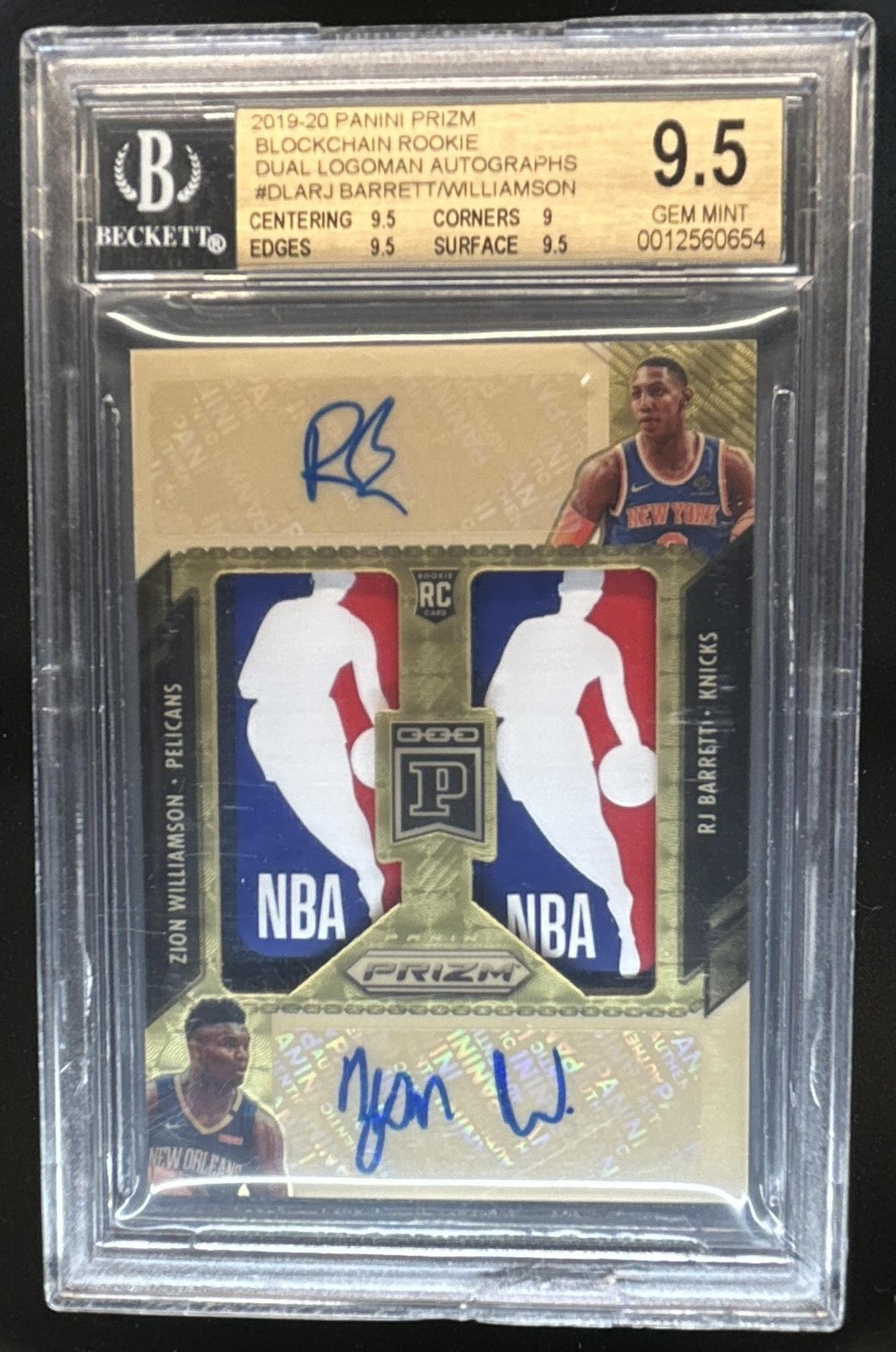 Zion Williamson Rookie Card Auction Tracker