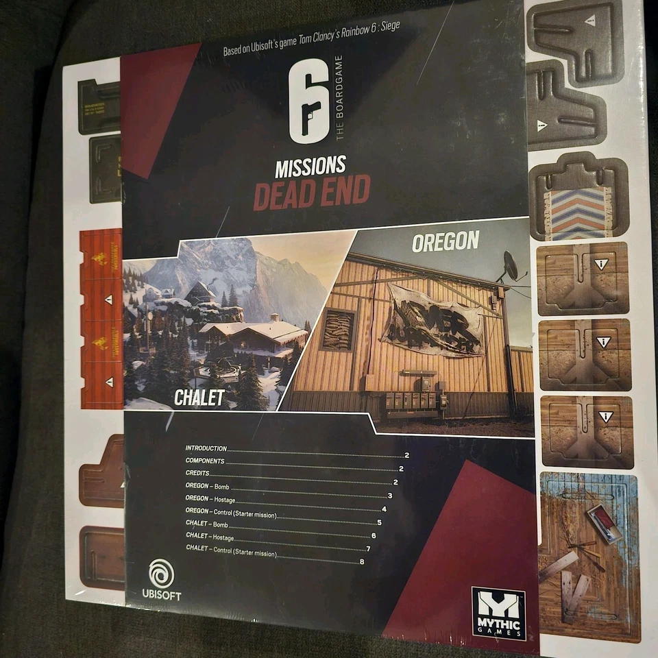 Rainbow 6 Siege Board Game - Year 1 / Year 4 Expansions + 3 Map Packs - Image 3 of 4