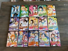 Nisekoi False Love 1-15 Naoshi Komi English Manga 1st Printing