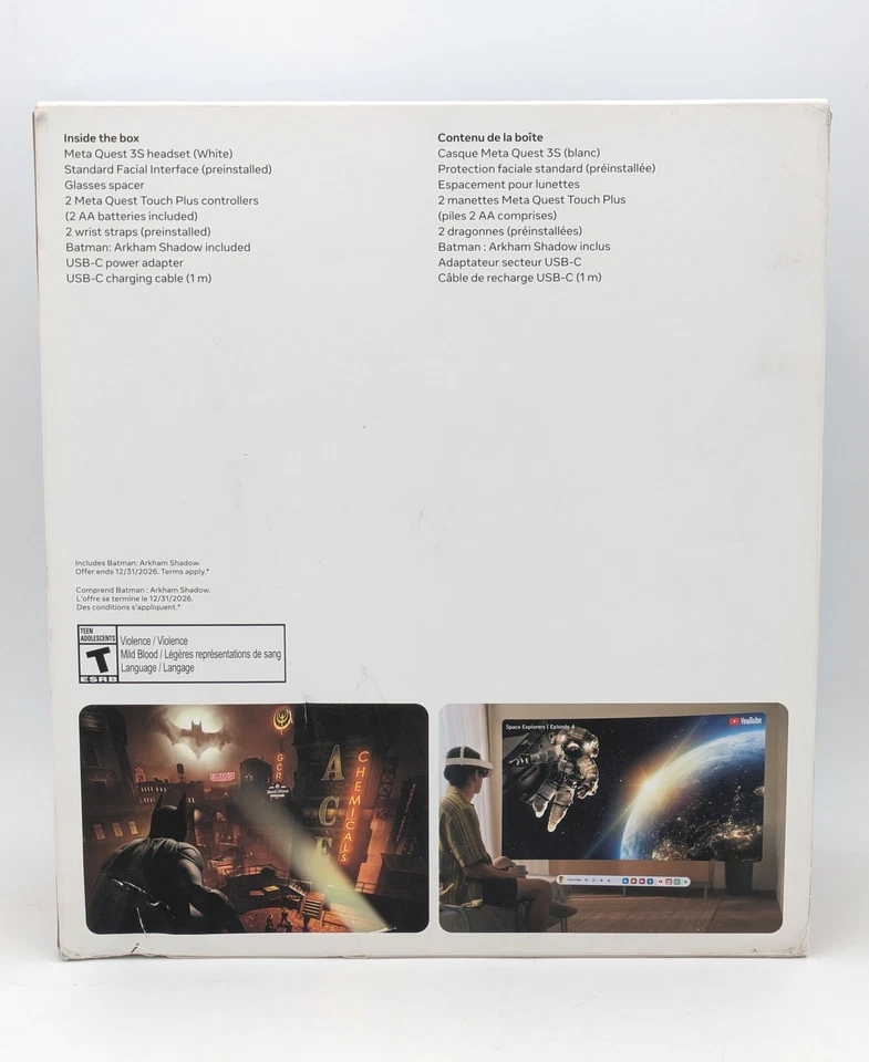 Meta Quest 3S 128GB - Batman: Arkham Shadow - VR Headset - Image 2 of 4
