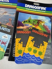 Vintage Intellivision Manuals & Overlays Lot - 34  + Intellivoice Set Manual