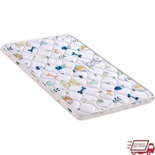 Hypoallergenic Bassinet Mattress Dual Sided Firm Foam Quiet Breathable Comfort