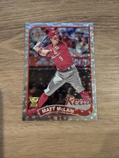 2024 Topps Series 2 Matt McLain Mega Silver Crackle #89B2-38 Reds
