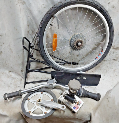 #ad 2010 Burley Piccalo Pull A Long Kid#x27;s Bike Attachment Wheel amp; Part Set 6 Speed $142.48