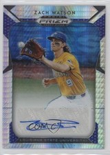 2019 Panini Prizm Draft Picks Auto Hyper Prizm 43/75 Zach Watson #93 Auto 2a9