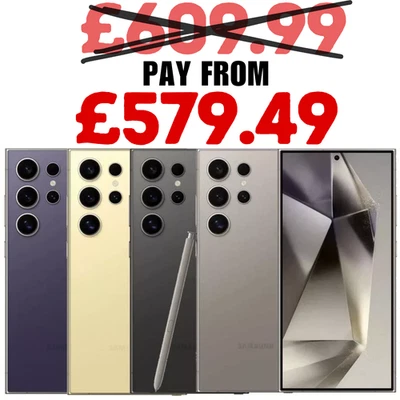 Samsung Galaxy S24 Ultra 5G 256GB Unlocked Android Smartphone All Colors A++