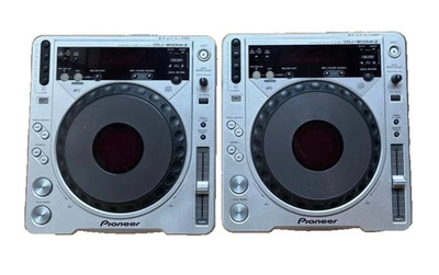 Pioneer CDJ-800MK2 Pair Silver Digital DJ Media Player Set  from Japan Tested
