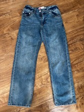 Boys Levi  s 505 Slim Jeans   Blue Denim   Cotton/Poly Blend