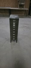 Rare Industrial 1960s Vintage Army Green Metal Bisley Drawer Cabinet