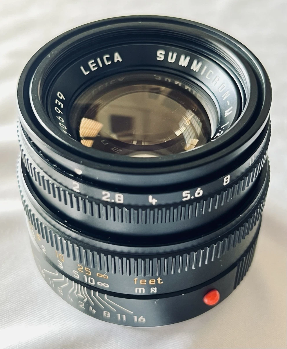 Leica SUMMICRON-M 50mm Focal Camera Lenses for sale | eBay