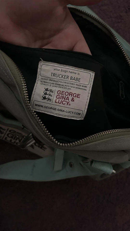 George Gina & Lucy GGL Handtasche Mr. Postman, Braun Schultertaschw - Bild 3 von 4