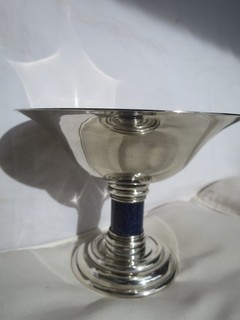 COUPE en METAL ARGENTE ART DECO E. PUIFORCAT