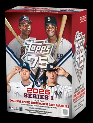 2026 Topps Series 1 One Blaster Box Factory Sealed Baseball MLB 6 Packs FT