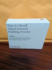 NIB Rare Beauty True To Myself Tinted FINISHING Powder Amber