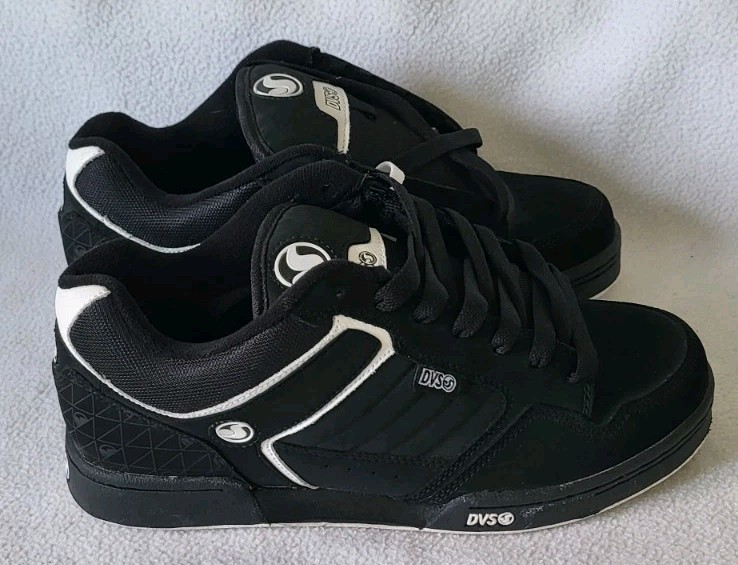 Vintage Y2K DVS Transom Skateboarding Chunky Sneakers Shoes Size 9 Mens