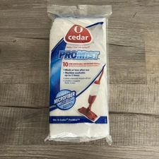 O-Cedar ProMist Microfiber Spray Mop Refill Pads 10ct Disposable New - Sealed