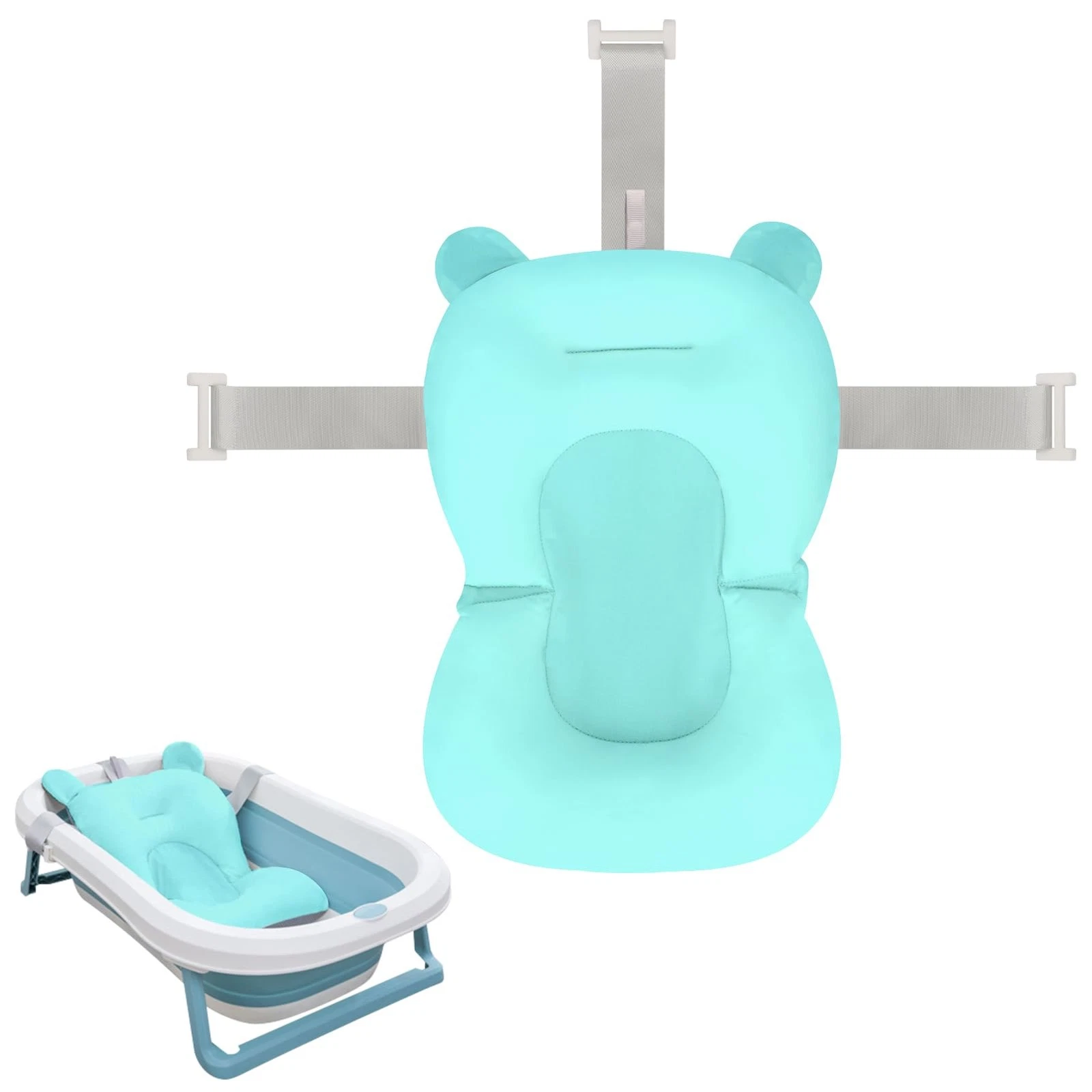 Colorlife Baby Bath Seat Support Net Infant Bathing Seat Support Mat,
Opens in a new window or tab