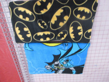 Fleece Fabric - Batman Signal 29" x 59" and Batman 29" x 54"