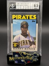 1986 Topps Traded - Barry Bonds #11T (RC)