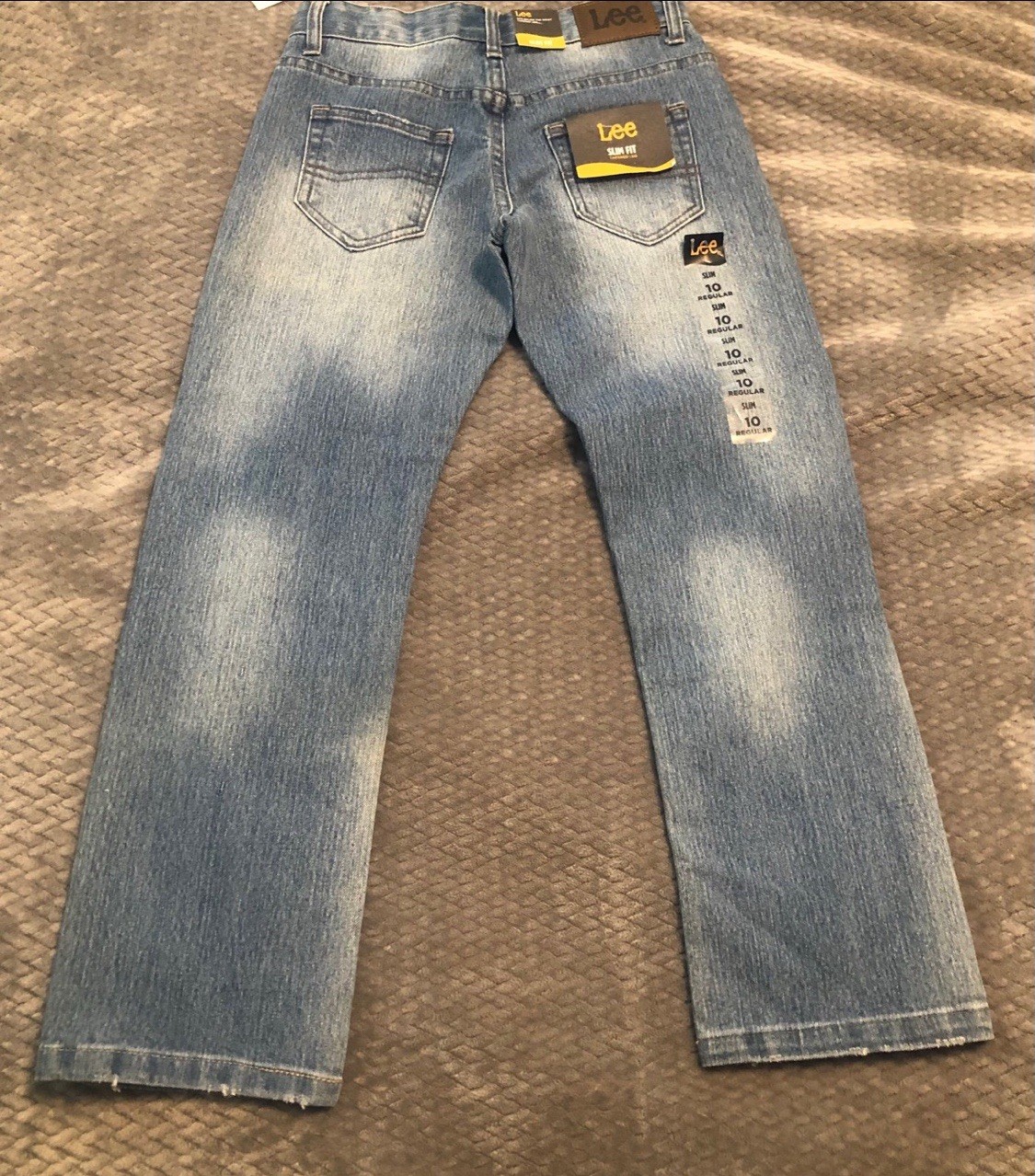 NWT Lee Slim Fit Tapered Leg Jeans - Size 10 Regular image 8