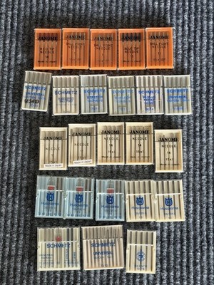Vintage Sewing Machine Needle Lot Janome Schmetz Husqvarna 