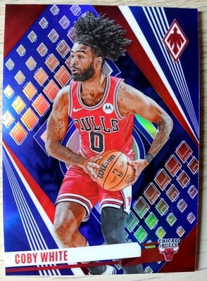 13/35 COBY WHITE (Chicago Bulls) - Panini Phoenix 23-24 BLUE PRIZM NUMBERED