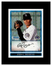 2009 Bowman - Chrome Prospects Esmil Rogers #BCP46 X-Fractor /299 (RC)
