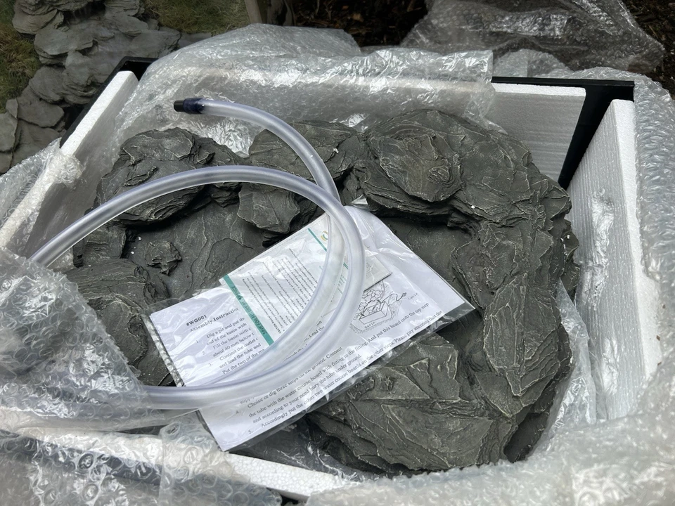 Slate Cascades Natural Rock Indoor/Outdoor Fountain - Image 3 of 3