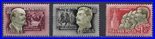 HUNGARY 1952 RUSSIA REVOLUTION SC#1025-27 MNH LENIN STALIN JUDAICA (HBX)