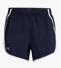 Under Armour Women's Fly by Shorts 3   Size Large Color Midnight Navy