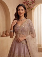 Designer Silk Lehenga Choli for Special Occasion Wear